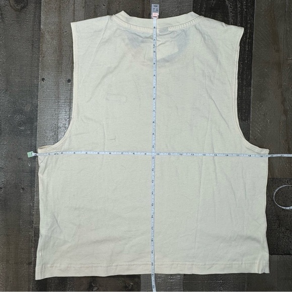 NWT Adidas White Boyfriend Tank size Large - Picture 8 of 10